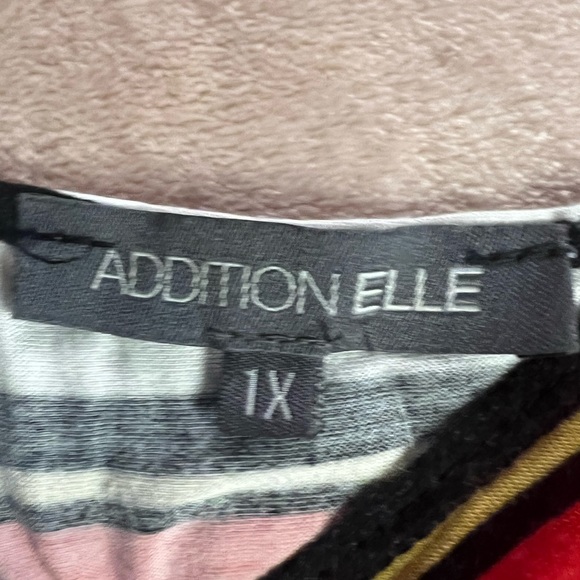 Addition elle Sleeveless Striped Maxi Dress - Picture 3 of 3